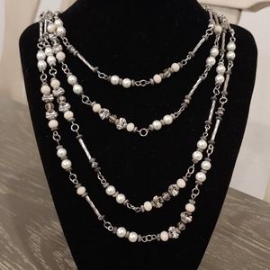 Long Waterfall Necklace